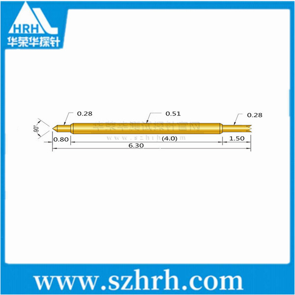 051-xx-6.3L雙頭探針