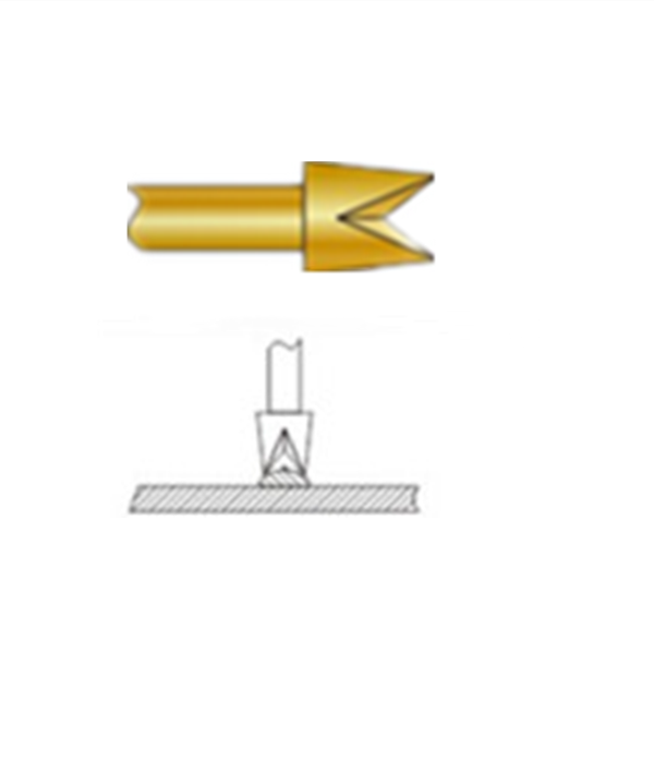 四爪頭探針、探針用法圖、探針原理圖、測(cè)試探針圖片