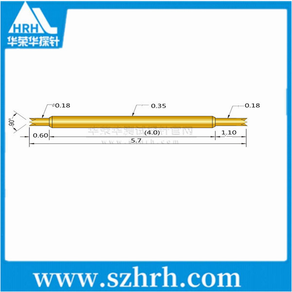 035-UU-5.7L，華榮華雙頭測試探針廠家